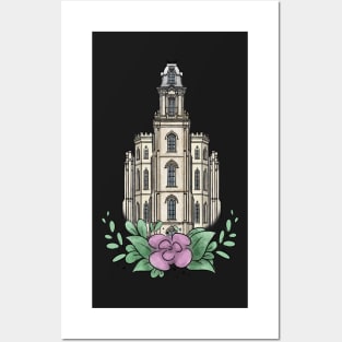 Manti LDS Temple Posters and Art